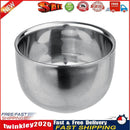 Double Layer Soap Cup Heat Insulation Smooth Shaving Mug Bowl (120ML) Newly