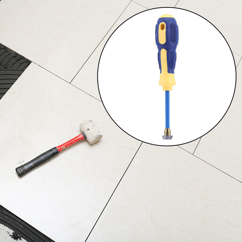 4 in 1 Ceramic Tile Grout Remover Drill Bit for Floor Wall Seam (Front)
