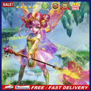 5D DIY Flower Fairy Full Round Diamond Painting Rhinestone Mosaic Picture