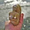 Ammonite Woman Ancient Spirit Mini Statue Desktop Decor Ornament S1J5