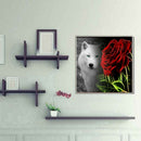 5D Diamond Painting Kit DIY Wolf Full Round Drill Mosaic Picture (HJ609) Newly