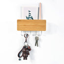 Wooden Door Back Storage Rack Key Hanger Decorative Small Wall Hook (NO 2) Newly