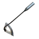 1x All steel Hardened Hollow Hoe Handheld Weeding Rake Vegetables Planting J6T2