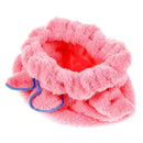 Microfiber Hair Turban Quickly Dry Hair Hat Wrapped Towel Bath Pink