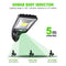 LED Solar Wall Light Outdoor Motion Sensor Lamp Garden Remote Lamp (30COB) Newly
