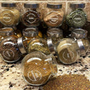144X Spice Jar Labels Stickers Transparent Bottle Lable E5Y1 C0P3 H0J0