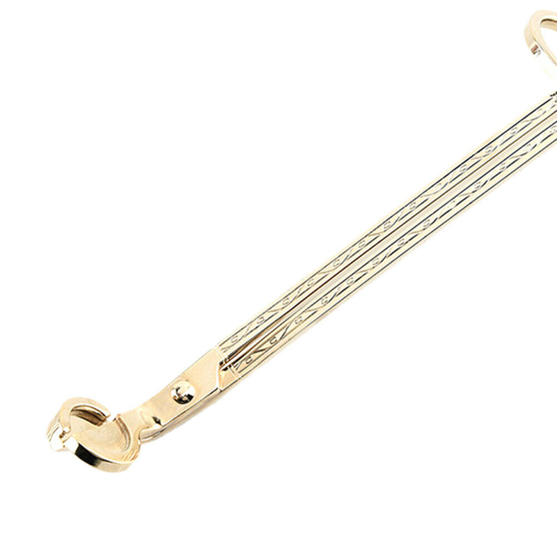 Stainless Steel Candle Wick Trimmer Oil Lamp Trim Scissor Cutter Snuffer Tool
