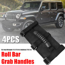 4pcs Roll Bar Grab Handles for Jeep Wrangler YJ LJ TJ JK JL Gladiator JT 87-20