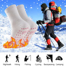 2pcs Unisex Winter Self-Heating Health Socks Pain Relief Stockings (White) Newly