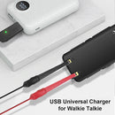 5V 2A Universal USB Charge Connector Clip for Walkie Talkie Power Supply Charger
