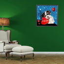 5D Diamond Painting Dog Full Round Drill DIY Wall Art for Living Room Home Decor