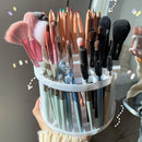 Portable Eyebrow Pencil Makeup Brush Holder Stand Cosmetic Desk Organizer Newly