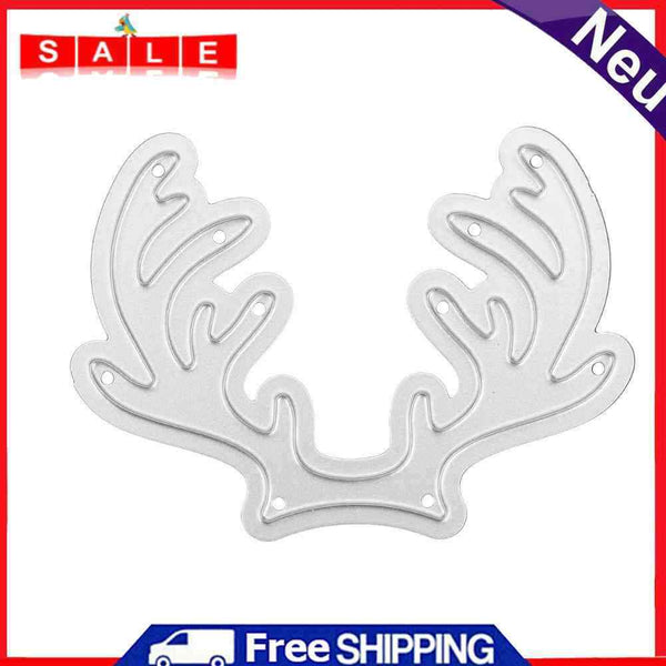 Antler Metal Punching Stencil Embossing Scrapbook Craft Paper Card