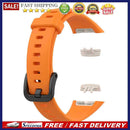 Silicone Replacement Smart Watch Strap for Honor Band 6 Solid Color Wrist Ban