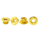 MUQZI CNC Bike M19 Crank Cover Screws Aluminum Alloy Crankset Fixing Nut Bolt Ca