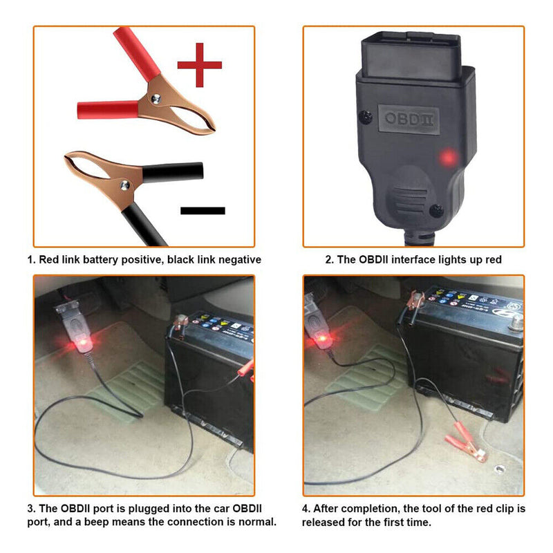 Car Obd2 ECU Connector Battery Saver Car Obd2 Diagnostic Tool Auto Repair Tool