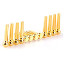 6pcs Guitar Strings Nails Copper Acoustic Guitar Bridge Pins Nut Fixed Cone