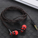 Wired Mobile Phone Earpiece HiFi Headphone In-Ear Earphone 3.5mm Earbuds Stereo