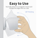 Camera Cover for Google Nest Cam Outdoor or Indoor (Battery) 2022 (White)