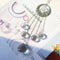 Crystal Wind Chime Crystal Round Ball Dream Catchers Wall Window Balcony Decor