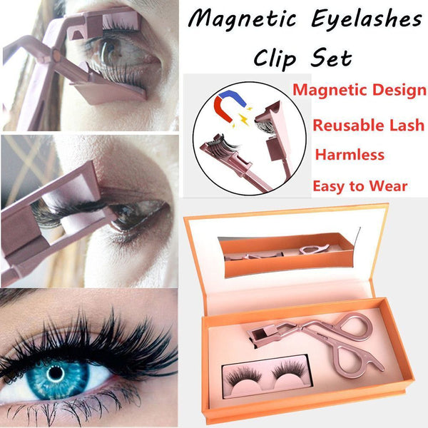 Dual Magnets No Glue Needed Eyelashes Magnetic Eyelashes Magnetic Eyelashs Clip