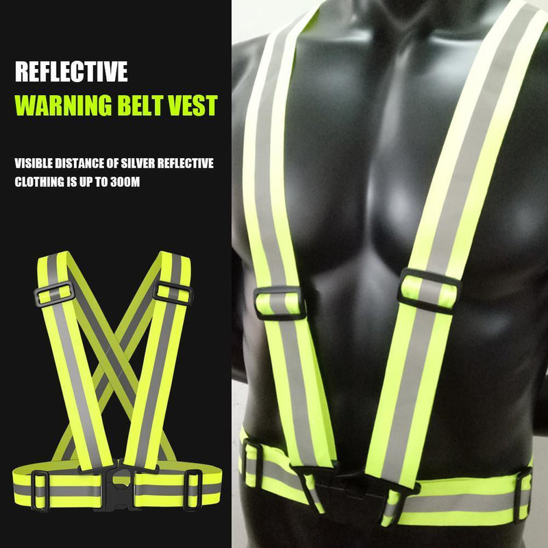 TTSAM warning vest bicycle, warning vest car, reflector vest running safety vest
