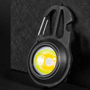 #A Mini LED Flashlight Keychain Rechargeable 500LM Bottle Opener Camping Work Li