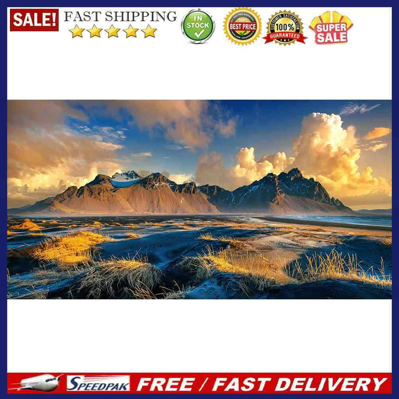 DIY Paint By Number Kit Frameless Mountain Landscape Handpainted Wall Penda