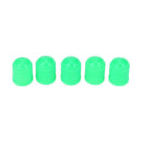 100pcs Car Truck Bike Tire Wheel Air Valve Stem Caps Dust Covers (Green) Newly