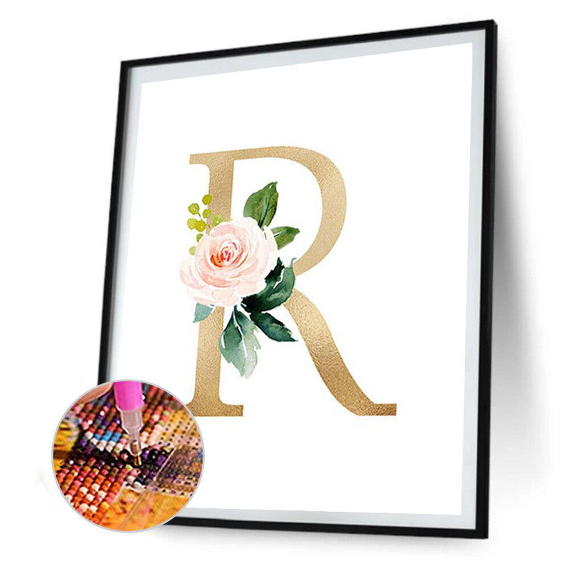 5D Rhinestone DIY Succulents Flowers Full Round Drill Diamond Painting Craft Kit