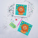 DIY Diamond Painting Full Round Crystal Drill Animal Decor for Kids (DX047)