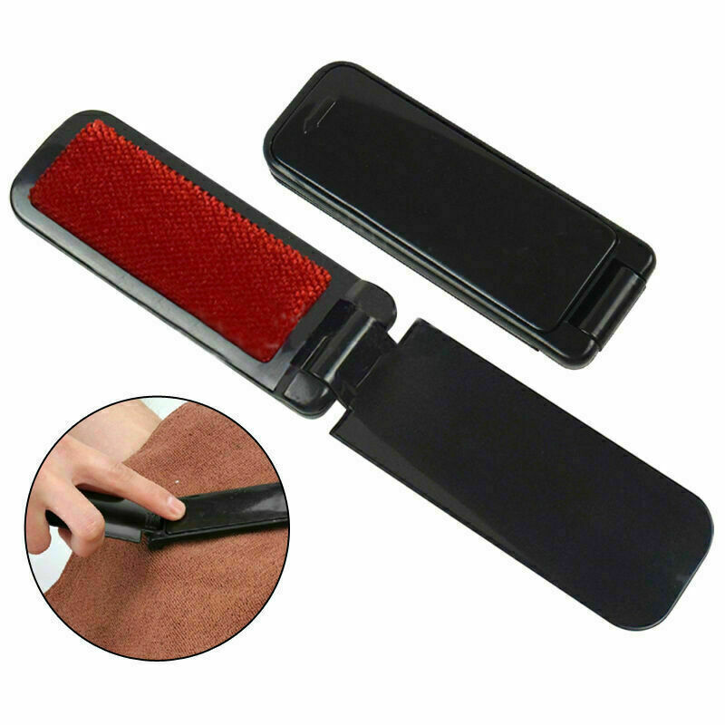 Lint Brush Folding Small Travel Purse Pet Hair Fabric Sale Remover Duster Y6H0