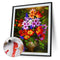 Flower Oil Paint By Numbers Kit DIY Acrylic Painting Wall Art Picture Craft S