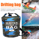 Waterproof Swimming Bag Camouflage Outdoor Camping Dry Sack (5L Light Blue)