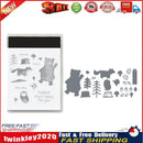 Metal Cutting Dies Silicone Seal Stencils DIY Scrapbooking Album Stamp (C) Newly