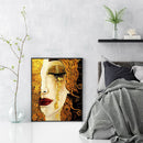 Golden Tears Oil Paint By Numbers Kits Canvas Picture Wall Art DIY Craft Color