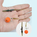 #A 2 Packs Hair Rigs Braided Line High Sensitivity Portable Thread Steel Hook Ri