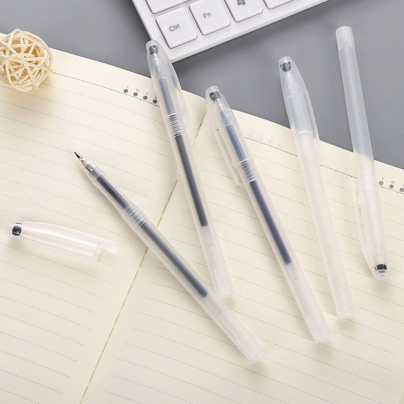 Stationery Plastic Gel Pen Cover Writing Supplies Transparent Ballpoint Shell