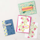 Flower Birthday Transparent Silicone Seal Stamp for Scrapbooking DIY (B)