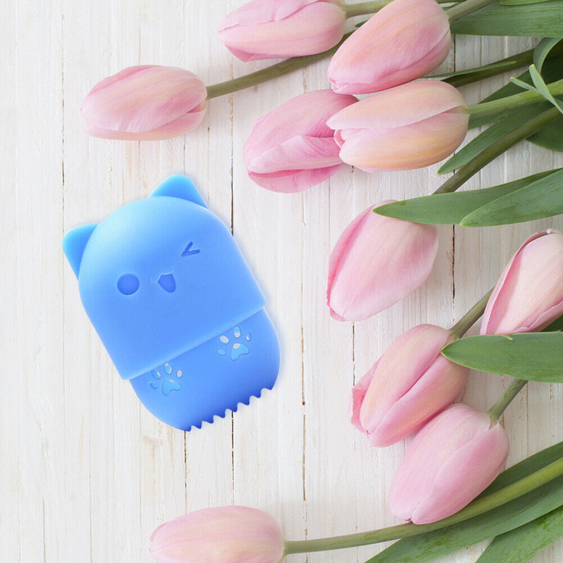 Egg Stand Powder Holder Cosmetic Puff Case Cosmetics Makeup Tools for Vacatio