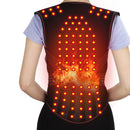 Extended Heated Waistcoat Breathable Thermal Wrap Lumbar Pad for Outdoor Walking