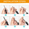 Pyrography Marking Wood Burning Pen Tips Kit Soldering Iron Head Set Stencil