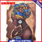 5D DIY Special Shaped Diamond Painting Woman Embroidery Kits Living Room Decor