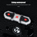 3"" 1 Wireless Remote Control Detachable Mountain Bike Taillight Turning Lamp