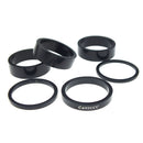 CANSUCC 6pcs/set Bicycle Front Fork Washer MTB Bike Headset Spacer 2/3/5/10mm