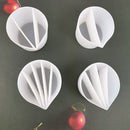 4pcs Split Color Mixing Cup for Art Paints 5 Channels Pouring Cup White (5)