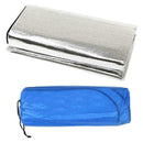 200*150cm Aluminum Foil Sleeping Mat Camping Thermal Foldable Tents Blanke E6B4