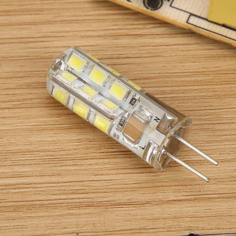 Hillrong 2W 2835SMD G4 LED Lamp AC220V-240V Silicone 24LEDs Bulb Replace (