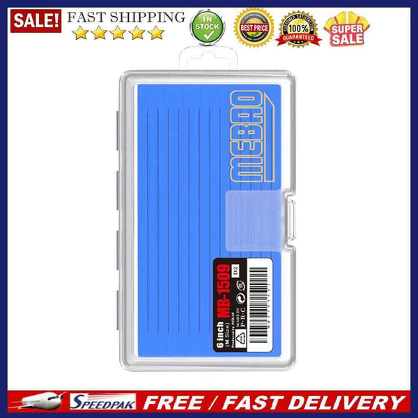 Plastic Fishing Tackle Box Portable Bait Lure Hook Storage Organizer Containe