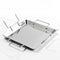 Stainless Steel BBQ Chicken Roaster Tray Oven Roasting Pan Barbecue Grill R